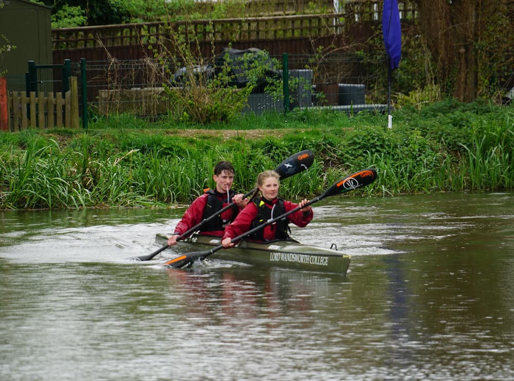 Lord Wandsworth College dazzles in Devizes to Westminster Canoe Race